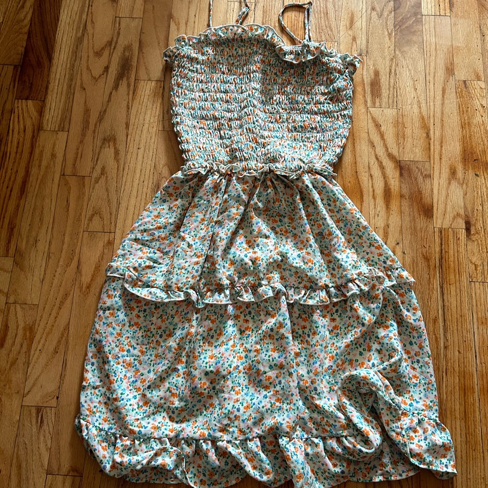 short summer dress. size large. bought at macy’s